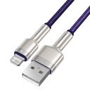 USB kabel za Lightning Baseus Cafule, 2.4A, 2m (ljubičasti)