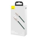 USB kabel za Lightning Baseus Cafule, 2.4A, 1m (zeleni)