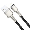 USB kabel za Lightning Baseus Cafule, 2.4A, 0,25m (crni)