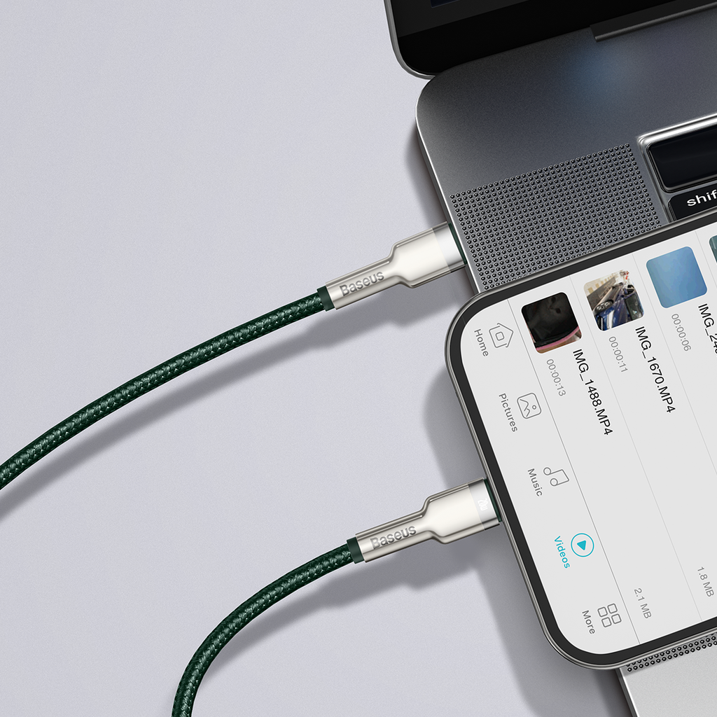Baseus USB-C kabel za Lightning 2m (zeleni)