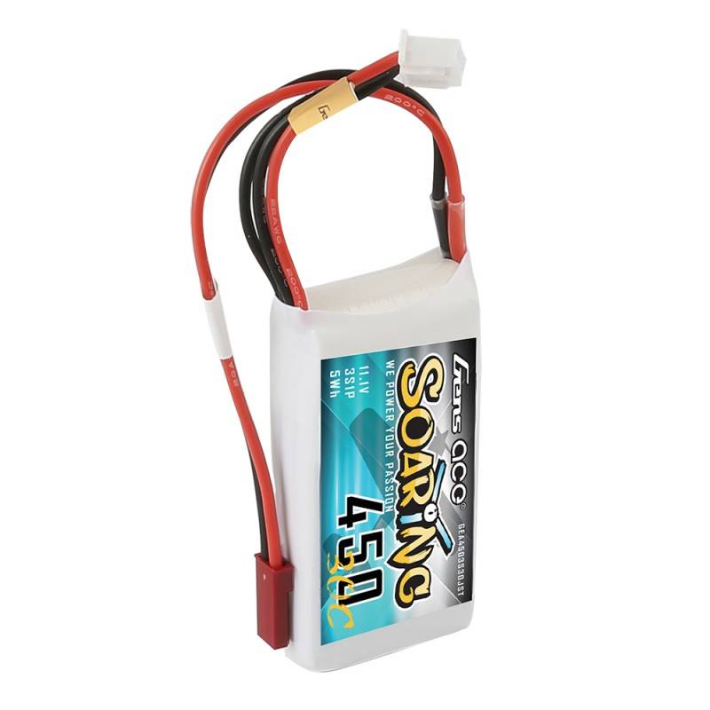 Baterija Gens Ace Soaring 450mAh 11.1V 30C 3S1P JST-SYP