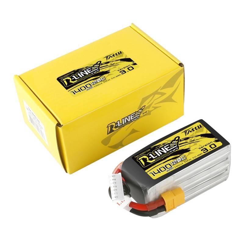 Baterija Tattu R-Line 3.0 1400mAh 22.2V 120C 6S1P XT60