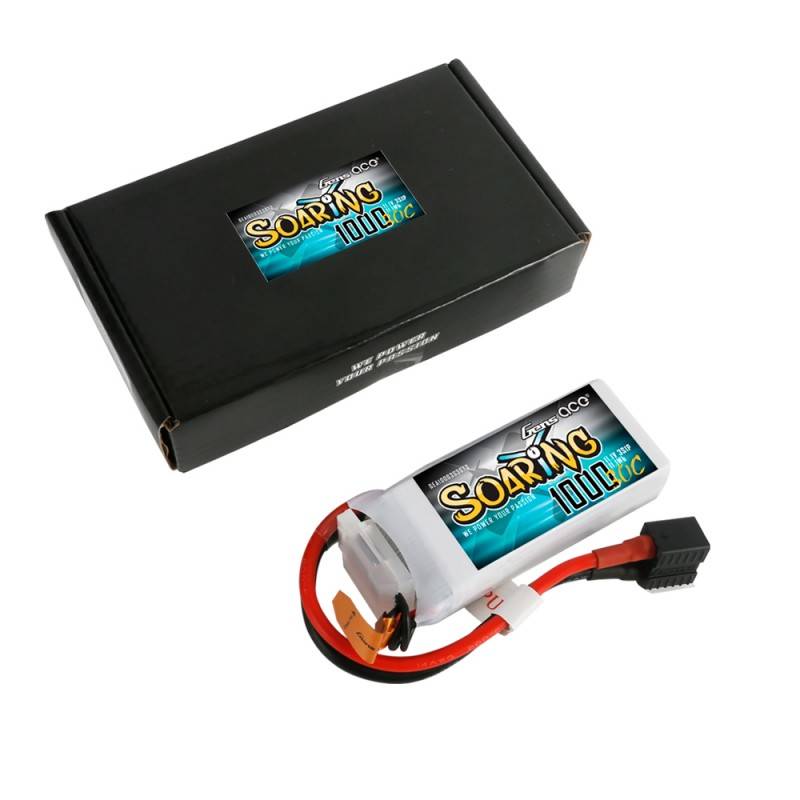 Baterija Gens Ace Soaring 1000mAh 11.1V 30C 3S1P EC3/XT60/T-utikač