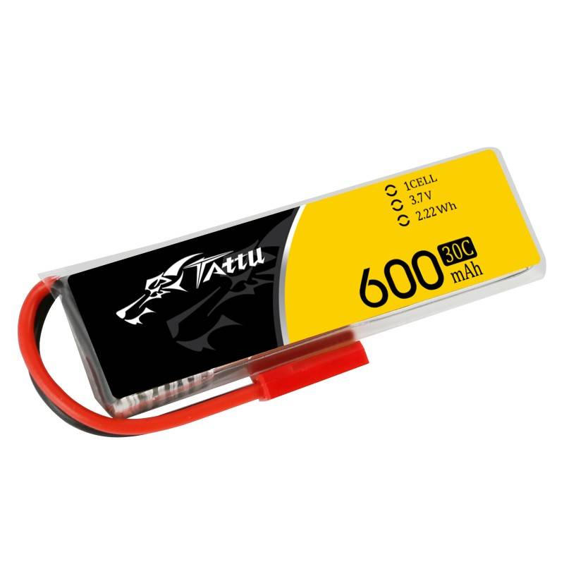 Baterija Tattu 600mAh 3,7V 30C 1S1P JST