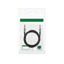 Mini jack kabel UGREEN AV183 3.5mm, AUX, 3m (crni)