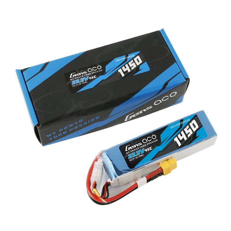 Baterija Gens Ace 1450mAh 22.2V 45C 6S1P