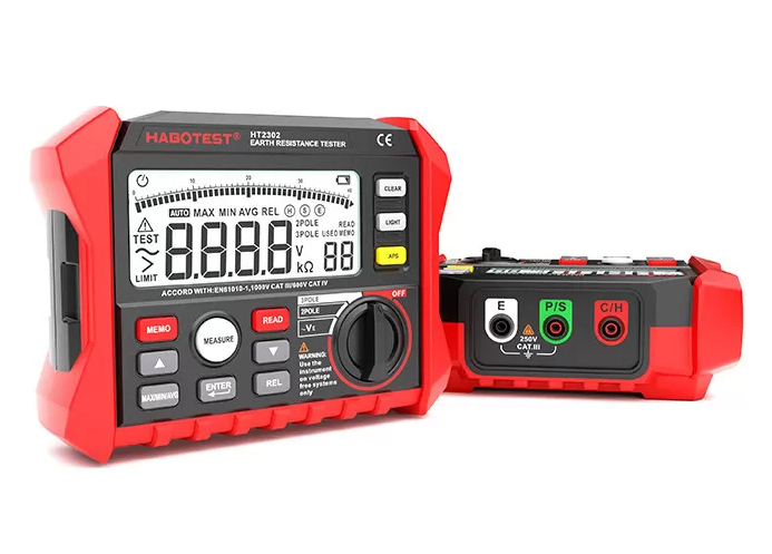 Habotest HT2302 Digitalni tester otpora zemlje