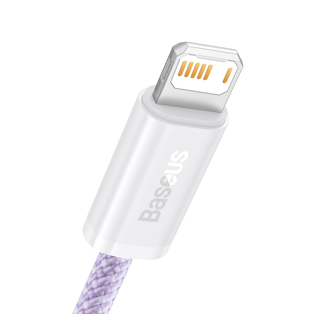 Baseus Dynamic kabel USB na Lightning, 2.4A, 2m (ljubičasti)