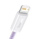 Baseus Dynamic kabel USB na Lightning, 2.4A, 2m (ljubičasti)