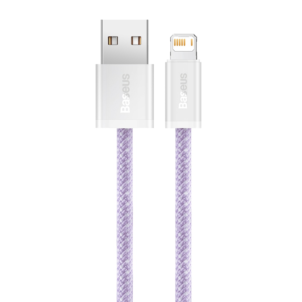 Baseus Dynamic kabel USB na Lightning, 2.4A, 2m (ljubičasti)