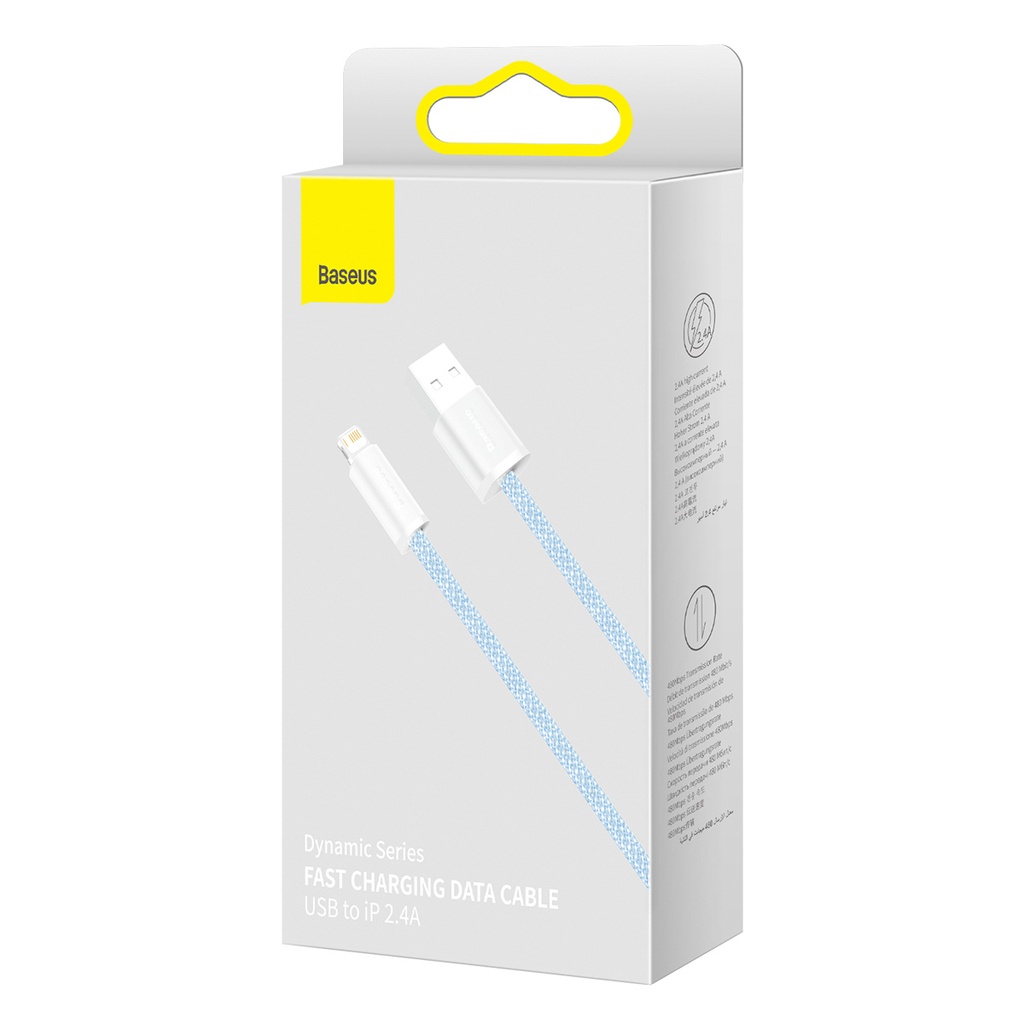 Baseus Dynamic kabel USB na Lightning, 2.4A, 2m (plavi)