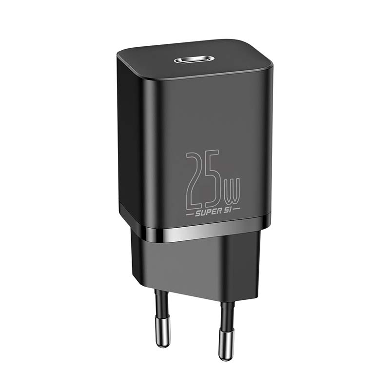 Baseus Super Si Quick Charger 1C 25W (crni)