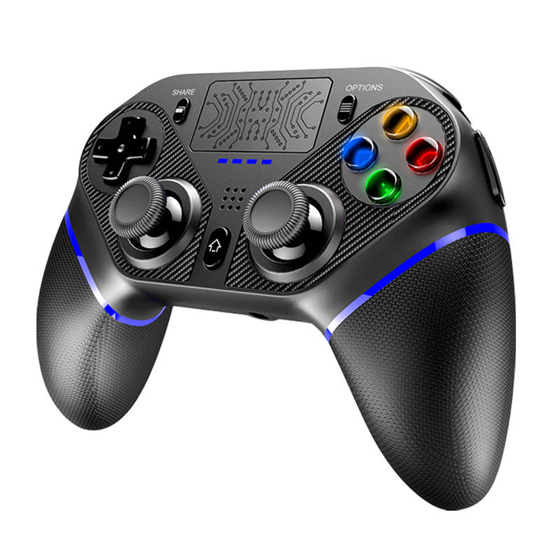 Bežični upravljač za igre iPega Ninja PG-P4010 touchpad PS4 (crni)