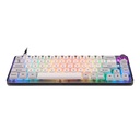 Mehanička gaming tipkovnica Motospeed CK69 RGB (bijela)