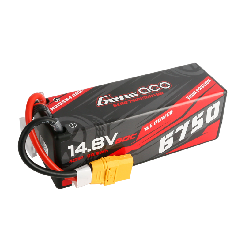 Baterija Gens Ace 6750mAh 14.8V 60C 4S1P Hard Case