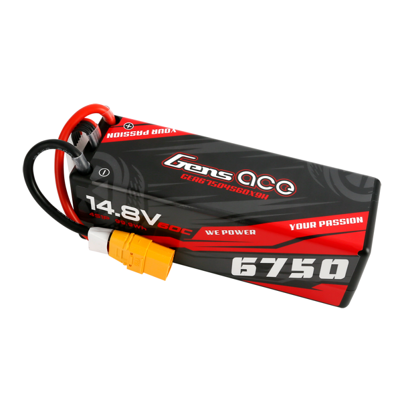 Baterija Gens Ace 6750mAh 14.8V 60C 4S1P Hard Case