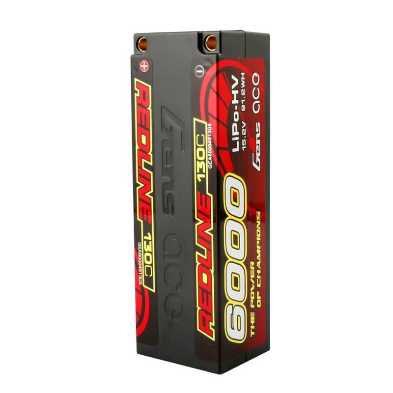 Gens baterije Ace Redline 6000mAh 15,2V 130C 4S1P HardCase HV LiPo