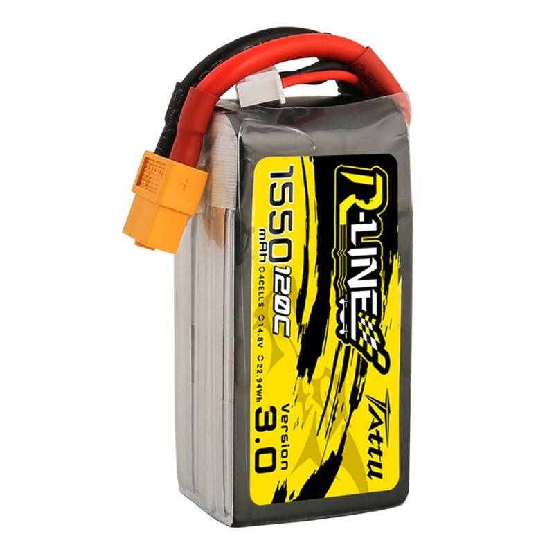 Baterija Tattu R-Line Verzija 3.0 1550mAh 14,8V 120C 4S1P XT60