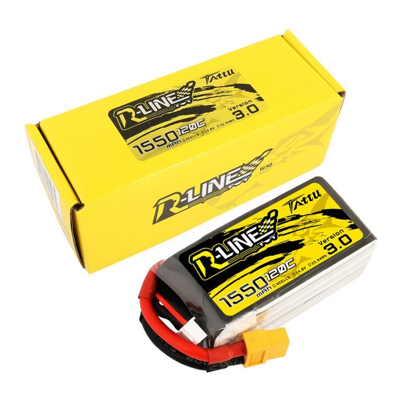 Baterija Tattu R-Line Verzija 3.0 1550mAh 14,8V 120C 4S1P XT60