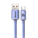 Baseus Crystal Shine kabel USB na USB-C, 100W, 2m (ljubičasti)