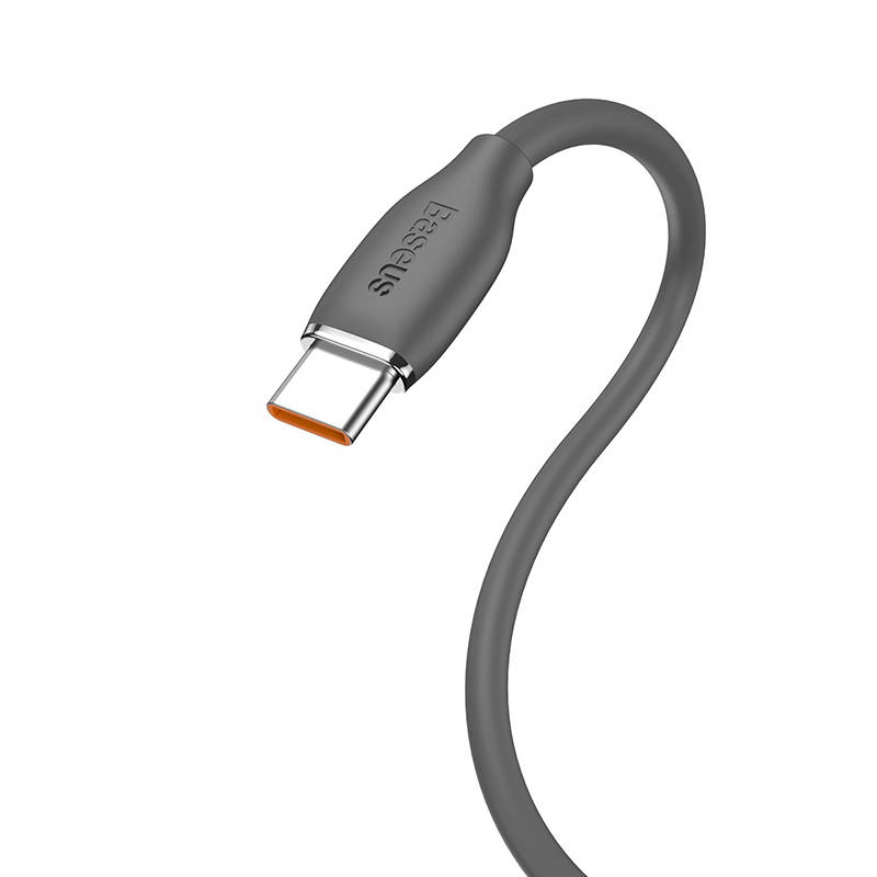 Baseus Jelly kabel USB na USB-C, 100W, 1,2m (crni)