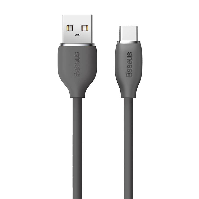 Baseus Jelly kabel USB na USB-C, 100W, 1,2m (crni)