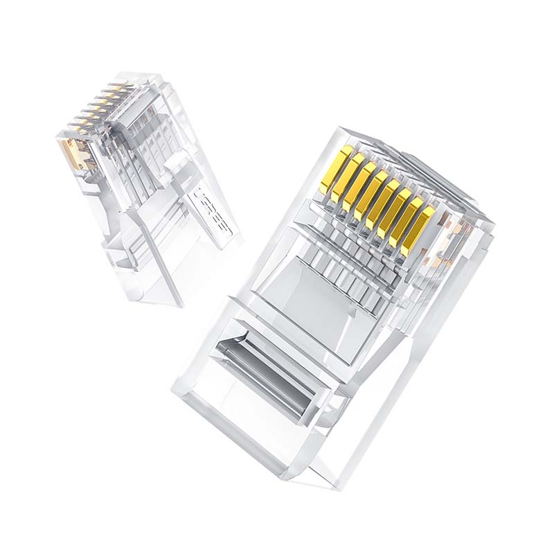 RJ45 utikač UGREEN NW120, Ethernet, 8P/8C, Cat.6/6e, UTP (100 komada)