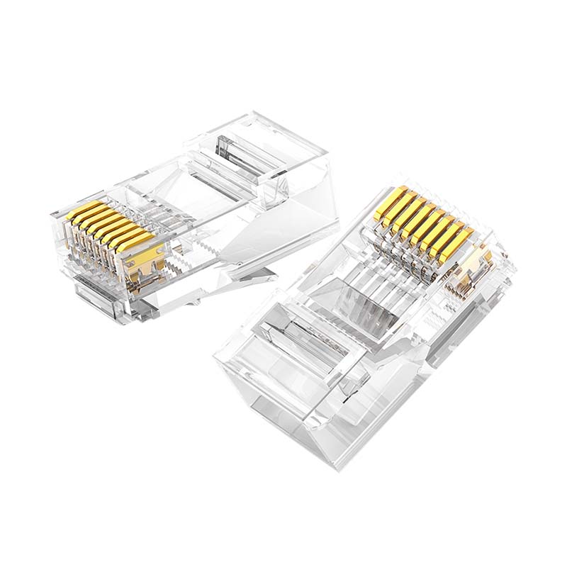 RJ45 utikač UGREEN NW120, Ethernet, 8P/8C, Cat.6/6e, UTP (100 komada)