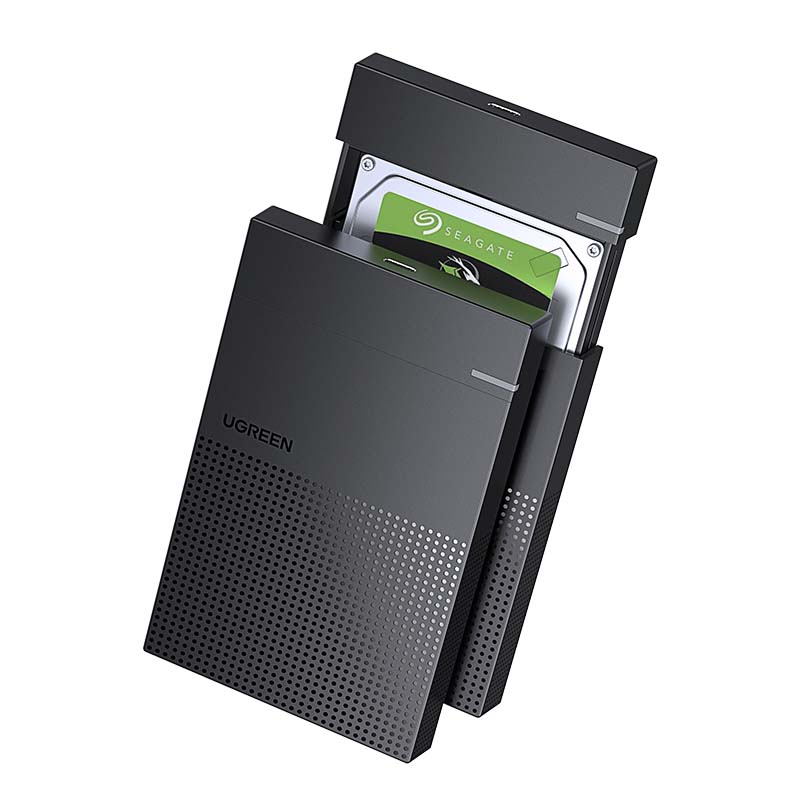 2,5" vanjsko HDD/SSD kućište UGREEN CM471, USB-A 3.2 Gen 1 5Gbps (crno)