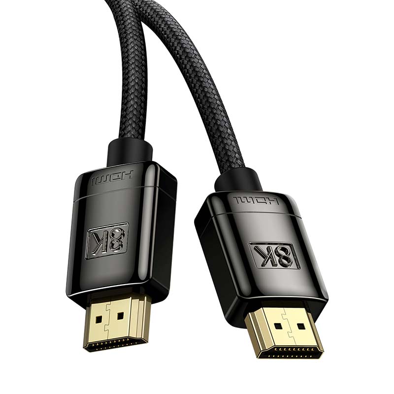 Baseus High Definition Series HDMI 2.1 kabel, 8K 60Hz, 3D, HDR, 48Gbps, 2m (crni)