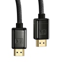 Baseus High Definition Series HDMI 2.1 kabel, 8K 60Hz, 3D, HDR, 48Gbps, 2m (crni)