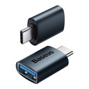 Baseus Ingenuity USB-C na USB-A adapter OTG (plavi)