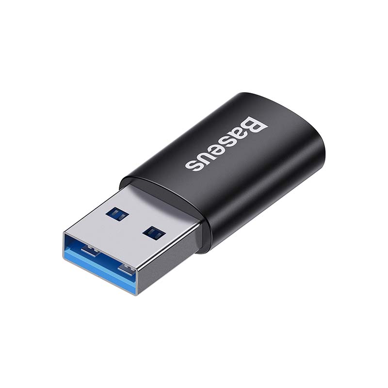 Baseus Ingenuity USB-A na USB-C adapter OTG (crni)