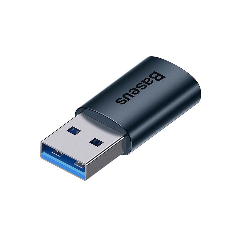 Baseus Ingenuity USB-A na USB-C adapter OTG (plavi)