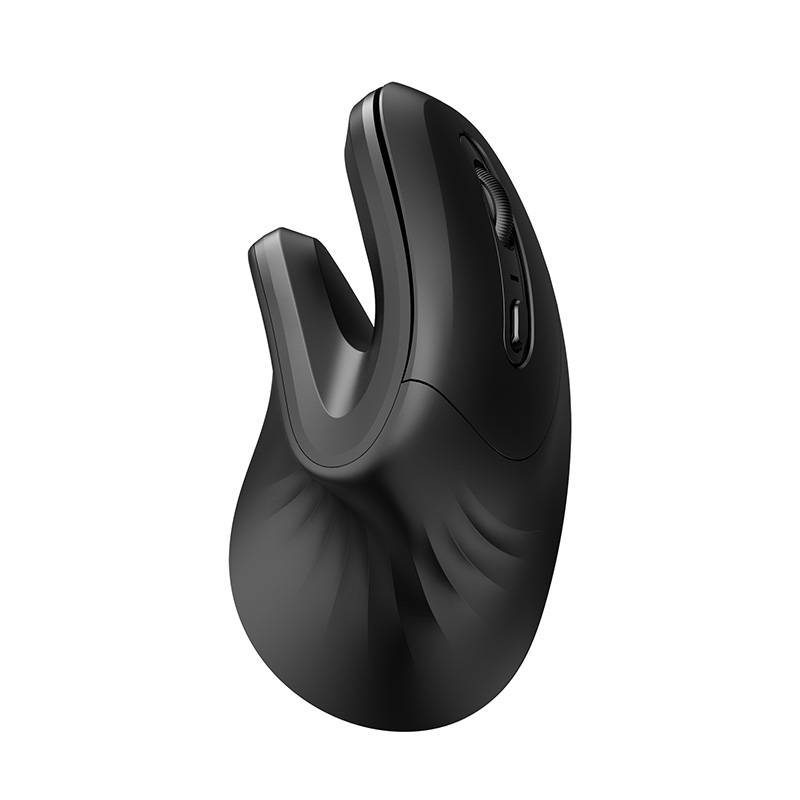 Bežični okomiti miš Dareu LM109 Magic Hand Bluetooth + 2.4G (crni)