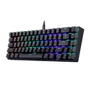 Mehanička gaming tipkovnica Motospeed CK67 RGB (crna)