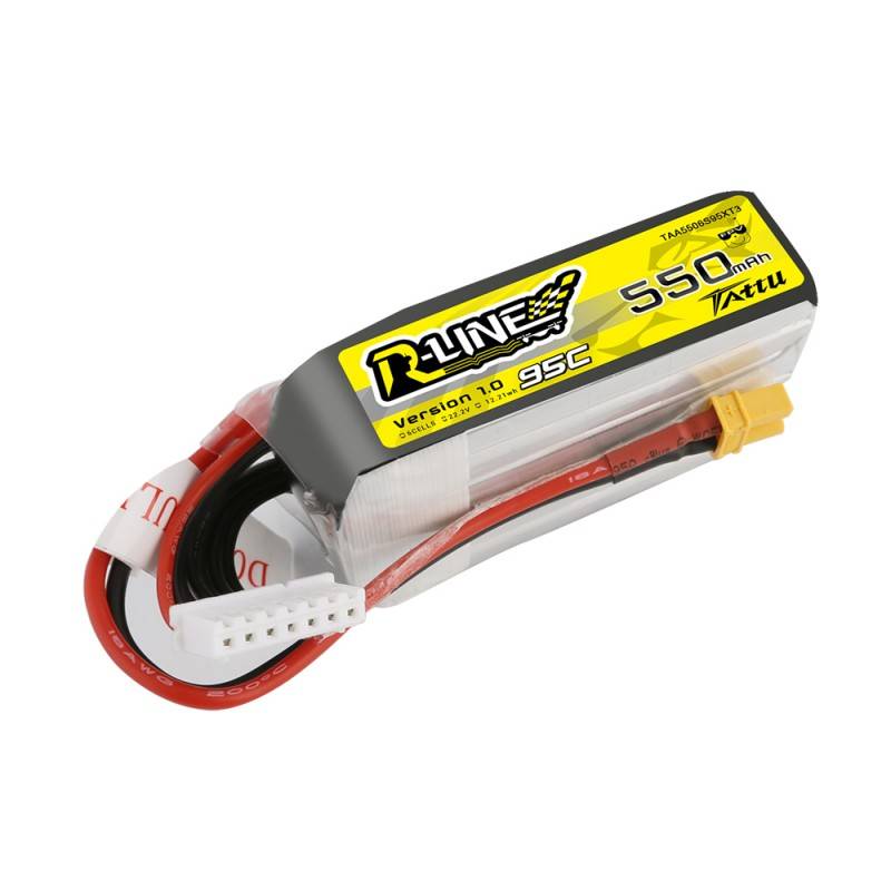 Baterija Tattu R-Line 550mAh 22.2V 95C 6S1P XT30