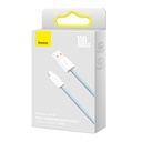 Kabel USB na USB-C Baseus Dynamic Series, 100W, 1m (plavi)