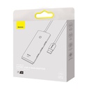 Hub 4u1 Baseus Lite Series USB na 4x USB 3.0, 1m (crni)