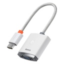 Baseus Lite Series HDMI na VGA adapter sa zvukom (bijeli)