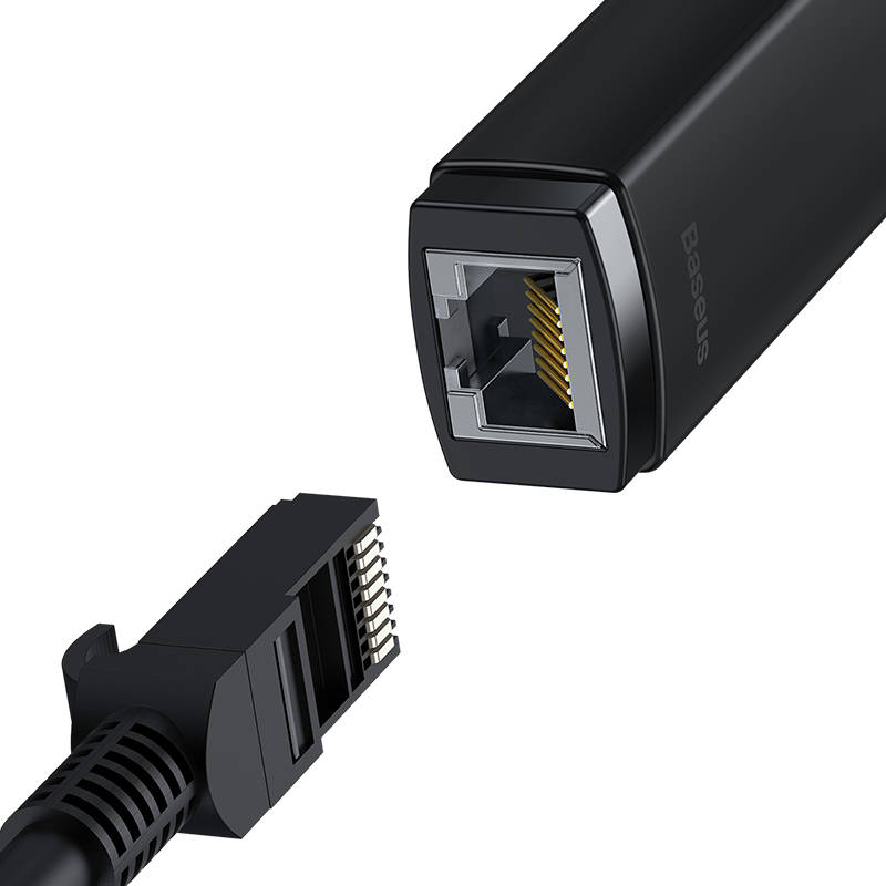 Mrežni adapter Baseus Lite Series USB na RJ45 (crni)