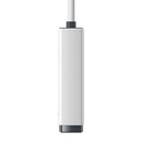 Baseus Lite Series USB-C na RJ45 mrežni adapter, 100 Mbps (bijeli)