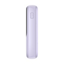 Powerbank Baseus Qpow Pro s Lightning kabelom, USB-C, USB, 10000mAh, 20W (ljubičasta)