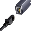 Mrežni adapter Baseus Lite Series USB-C na RJ45 (sivo)