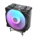 CPU aktivno hlađenje Darkflash S11 Pro ARGB (hladnjak + ventilator 120x130) crna