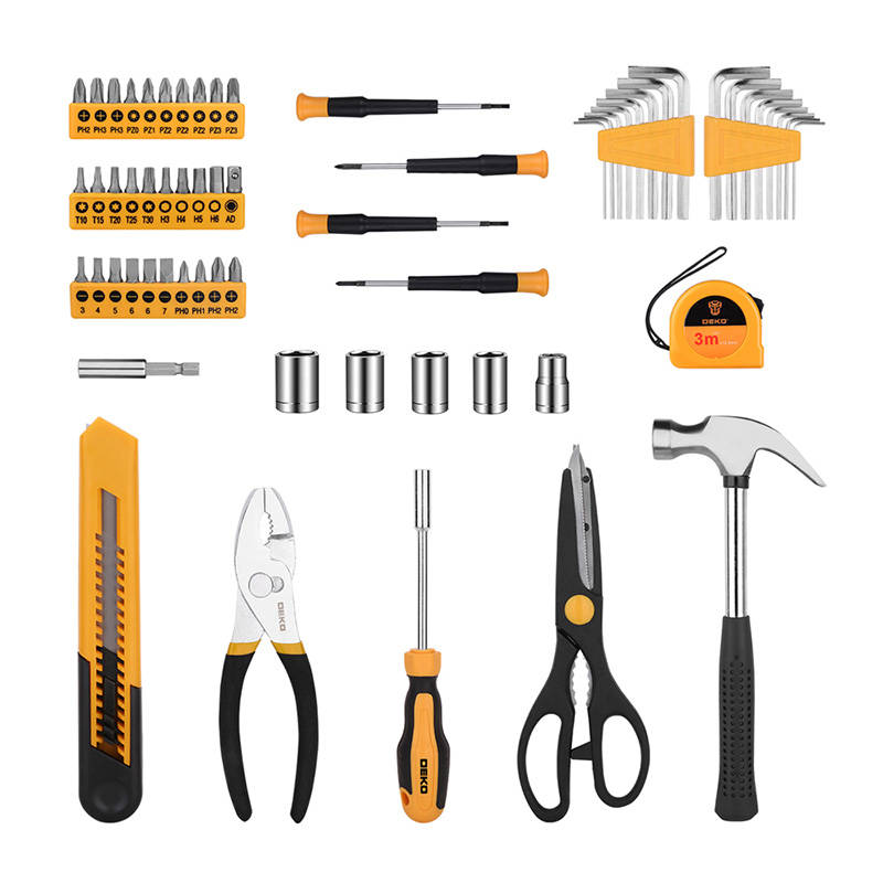 Set ručnog alata Deko Tools DKMT62, 62 komada