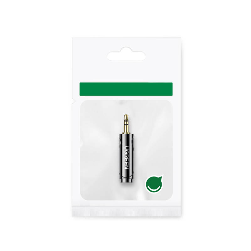 UGREEN adapter / adapter sa 3,5 mm jacka na 6,5 ​​/ 6,35 mm mini jack (sivo)