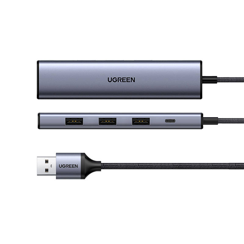 Hub UGREEN 5u1 adapter, USB na 4x USB 3.0