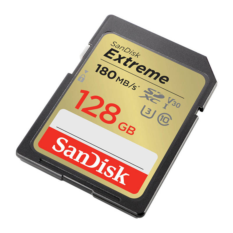 Memorijska kartica SANDISK EXTREME SDXC 128 GB 180/90 MB/s UHS-I U3 (SDSDXVA-128G-GNCIN)