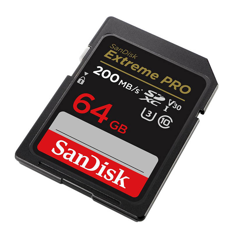 Memorijska kartica SANDISK EXTREME PRO SDXC 64GB 200/90 MB/s UHS-I U3 (SDSDXXU-064G-GN4IN)